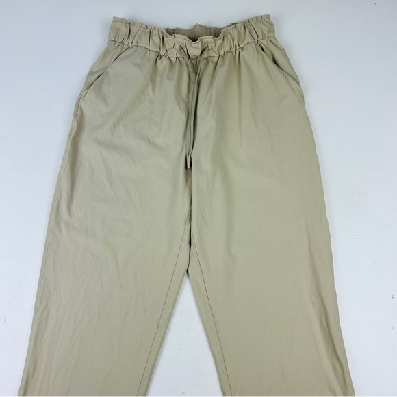 Lululemon Keep Moving Pant 7/8 High-Rise Trench Pants Size 6 Tan - Picture 2 of 7